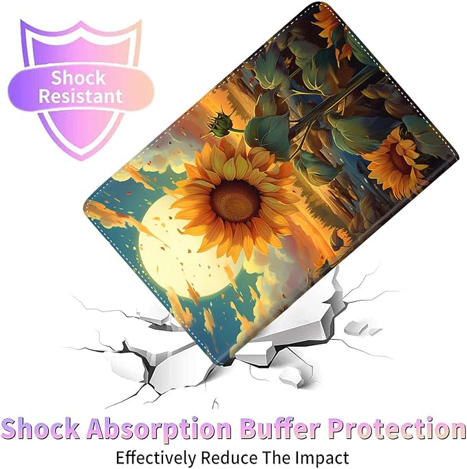 Case for Galaxy Tab A9 Plus ， Auto Sleep/Wake Multi-Angle Viewing Slim Folio Stand Cover for Samsung Galaxy Tab A9+/A9 Plus 11 Inch 2023 (SM-X210/X216/X218) Magic Mushrooms Fungus