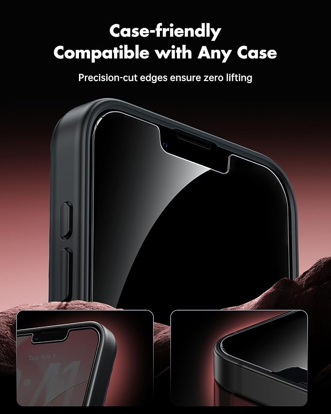 UNBREAKcable 2 Pack Privacy Screen Protector for iPhone 11 Pro Max/Xs Max Shatterproof Tempered Glass [True 28°Anti Spy] [9H Hardness] [Easy Installation] Protector for Apple 6.5