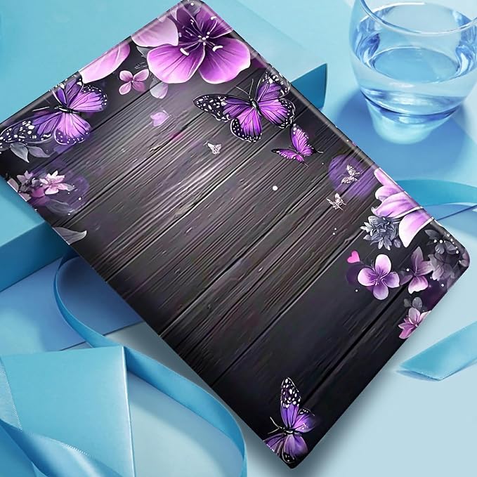 Case for Amazon Fire 7 Tablet 2019/2017 Release 9th/7th Generation PU Leather Smart Protective Cover with Auto Sleep/Wake for Fire 7 2019Dog Wearing Witch Hat Pumpkin