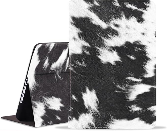 Case for Samsung Galaxy Tab S10 Lite/ S10 FE/ S9 FE 5G 10.9 Inch/ S9 11 Inch - Slim PU Leather Folding Stand Folio Cover with Auto Sleep/Wake American Flag &amp Bullets