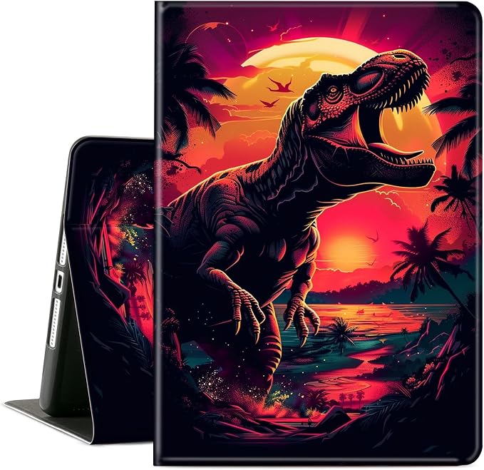 Case for Microsoft Surface Pro 11/10 / 9 13 InchPU Leather Cute Slim Folio Adjustable Stand Cover Case for Surface Pro 11th Edition AIAutumn Red Forest