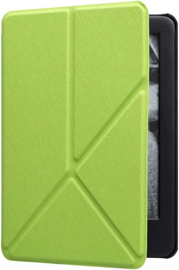 Case for 6 Kindle 11th Generation 2024/2022 Standing Origami Slim Shell Cover with Auto Wake/Sleep for Kindle 11th Generation 2022/2024 Released E-Reader Black