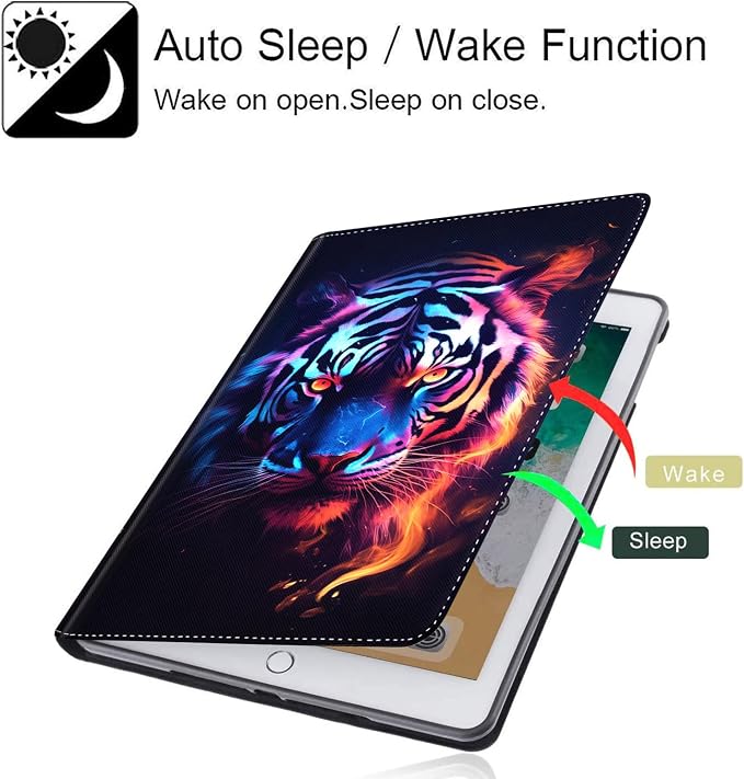 Case for iPad Pro 11 Inch 2022/2021/2020 (4th/3rd/2nd Gen) for iPad Air 5th / 4th Generation 10.9 Inch (2022/2020) Durable Shockproof Protective Cover，Black Woman Queen Afro Design