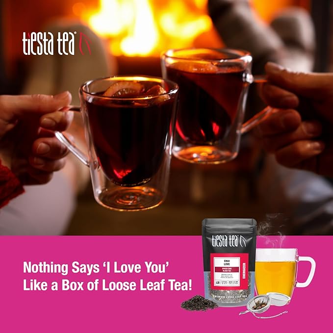 Tiesta Tea - Love & Warmth Loose Leaf Tea Gift Set, Loose Leaf