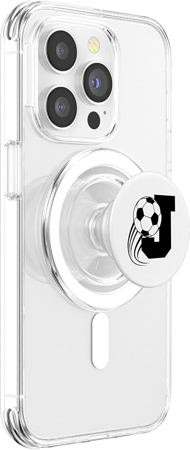 Soccer Pop Socket - Soccer Popsocket - Letter J PopSockets Adhesive PopGrip