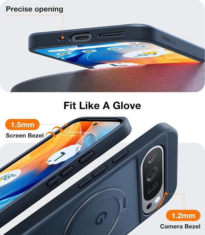 Google Pixel 9 Pro XL Case &amp Dual-Port USB C Charger