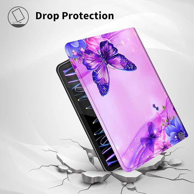 Case for Kindle Paperwhite 12th Generation 7 &amp Kindle ColorSoft Signature Edition – PU Leather with Auto Sleep/Wake Slim Lightweight Protective Cover – Beach Sunset Palms