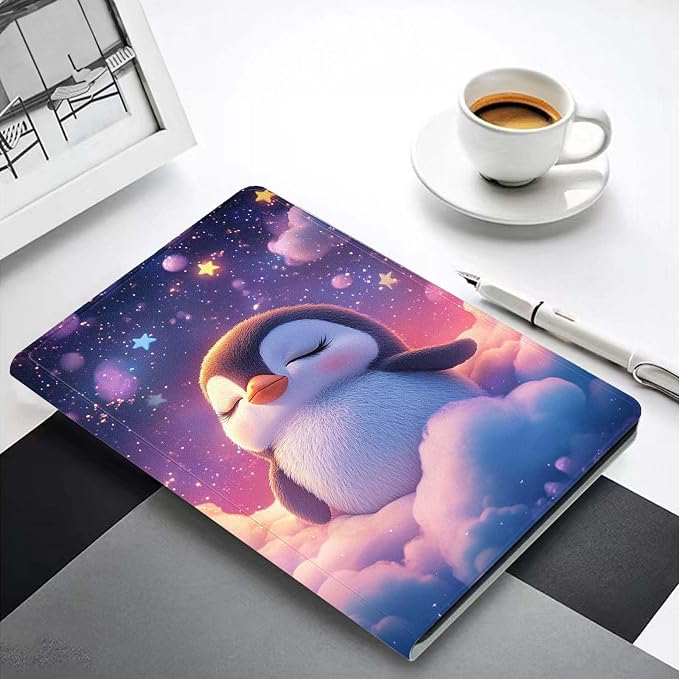 Case for iPad 9th/8th/7th Generation (2021/2020/2019) 10.2-inchSlim PU Leather Cover Adjustable Stand Auto Wake/SleepAurora Over Mountains