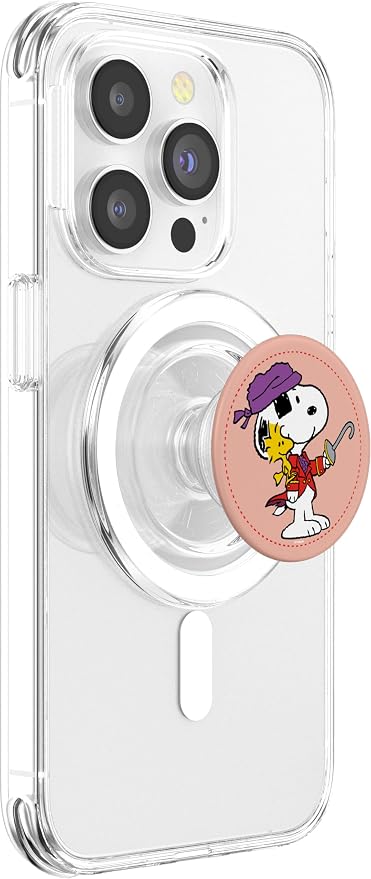 Peanuts Ahoy Snoopy and Woodstock PopSockets Adhesive PopGrip