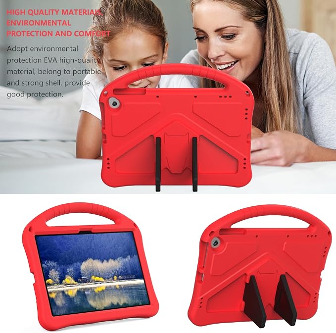 for Google Pixel Tablet Case 2023 Kids Case - Shockproof Lightweight Safe EVA Foam Handle Stand Kids Sturdy Protective Cover for Pixel Tablet 11inch Black