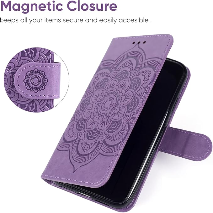 Case for Galaxy A42 5G Case Galaxy M42 5G SM-A426 Wallet Case with Tempered Glass Screen Protector Leather Flip Credit Card Holder Stand Phone Cover Cases for Samsung Galaxy A42 5G Blue