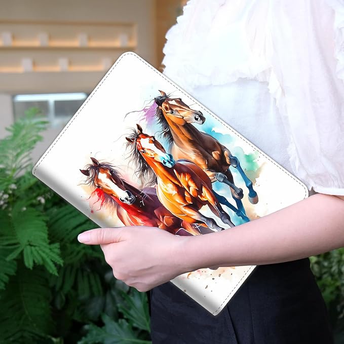 Case for iPad 10.2/10.5，iPad 9th/8th/7th Gen，for iPad 10.2 inch 2021/2020/2019/iPad Air 3rd Gen/Pro 10.5 - Slim Fit Standing Cover with Auto Sleep/Wake，Frog Playing Guitar