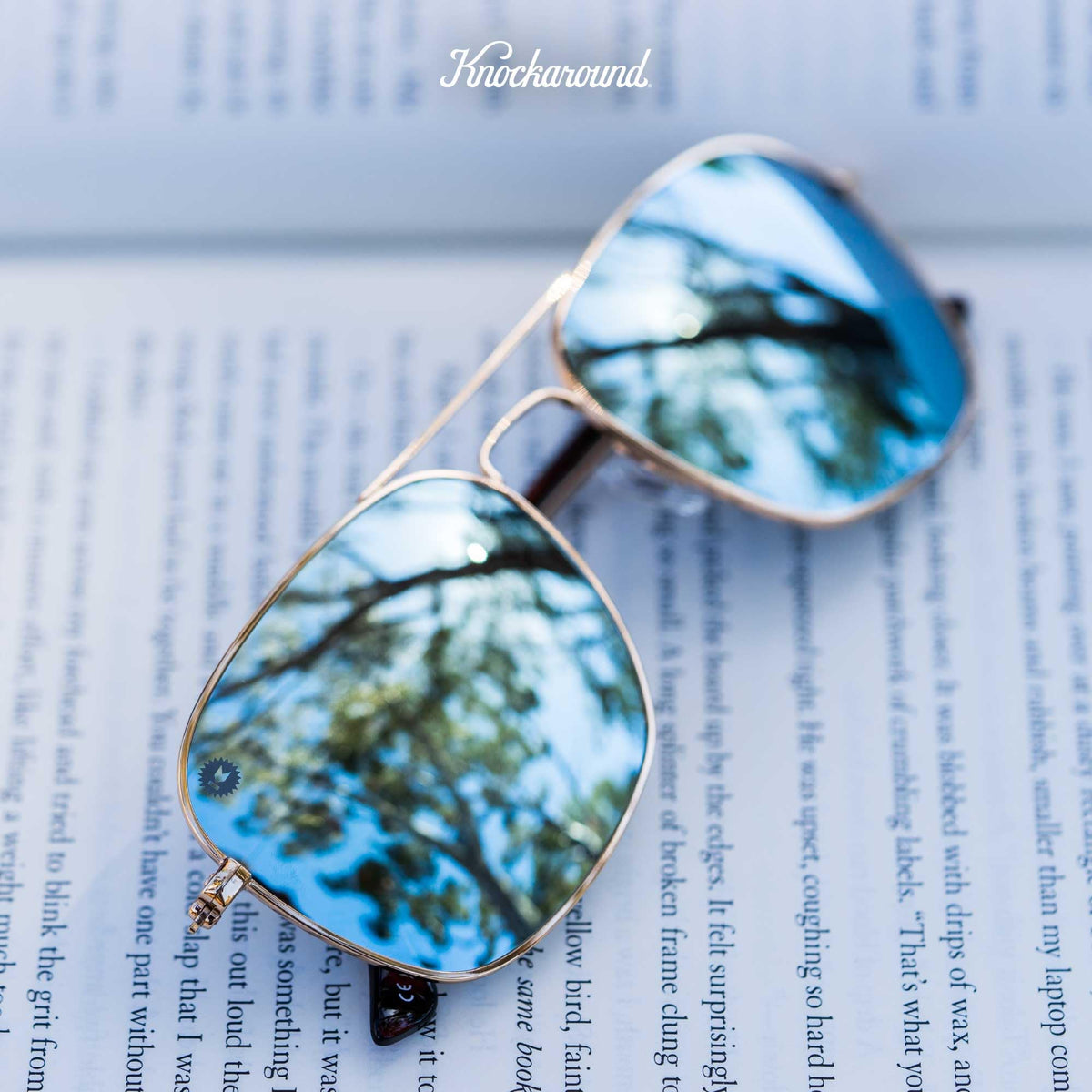 Knockaround Polarized Navigator Sunglasses for Men & Women - UV Protection