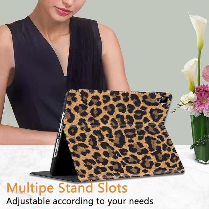 for iPad 10th-Gen 10.9-inch 2022 Case Adjustable Stand Shockproof Protective Cover with Automatic Wake-up/Sleep Function Suitable for iPad 10th Gen 2022 Case Art Dragonfly