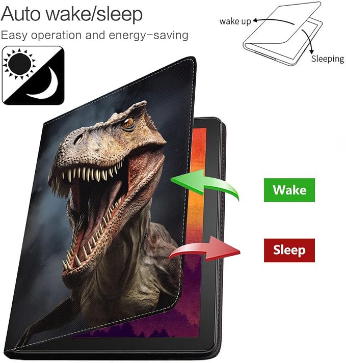 Case for Samsung Galaxy Tab S10 Lite/ S10 FE/ S9 FE 5G 10.9 Inch/ S9 11 Inch - Slim PU Leather Folding Stand Folio Cover with Auto Sleep/Wake - African American Girl