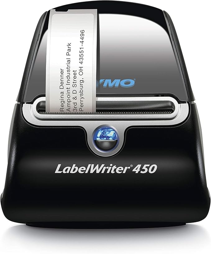 DYMO LabelWriter 450 Thermal Label Printer (1752264) (Renewed)