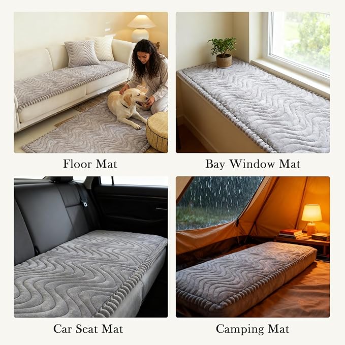 Couch Covers for 3 Cushion Couch Sofa Pet Friendly,Non-Slip Sofa Cover Washable