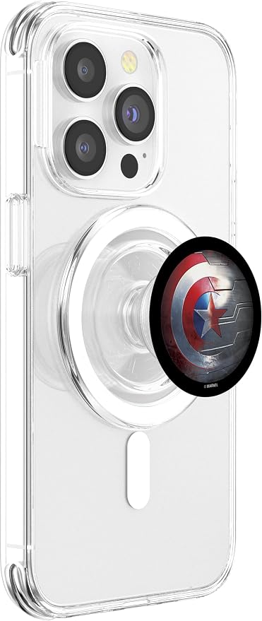 Marvel Captain America Transforming Shield PopSockets Adhesive PopGrip