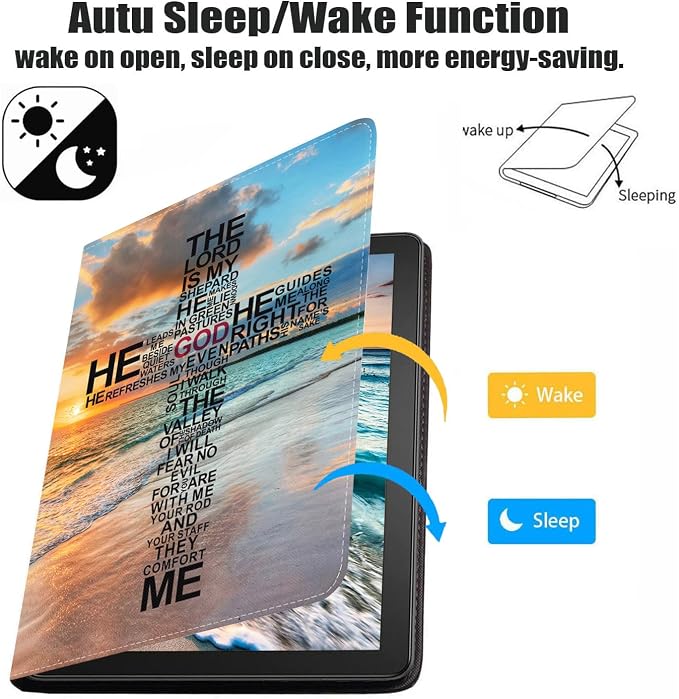 Case for Samsung Galaxy Tab A9 Plus 11 Inch 2023 Model (SM-X210/X216/X218) Premium PU Leather Stand Folio Cover with Auto Sleep/Wake Abstract Colorful Dog