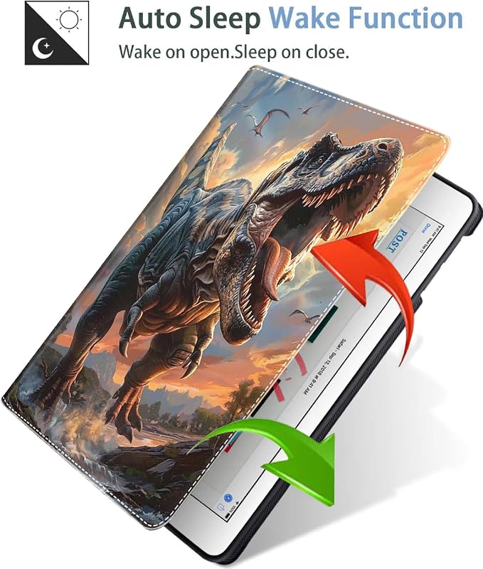 Case for iPad Air 11 Inch Case M2 2024 iPad Air 6th Gen Case/iPad Air 5th Gen 2022/Air 4th 2020 10.9 Inch Slim Stand Protective Smart Cover Fit iPad Air Retro Moth