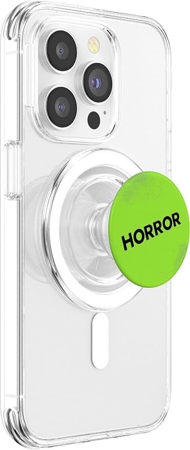 VHS Horror Movie Rental Logo - 80s VCR Collector PopSockets Adhesive PopGrip