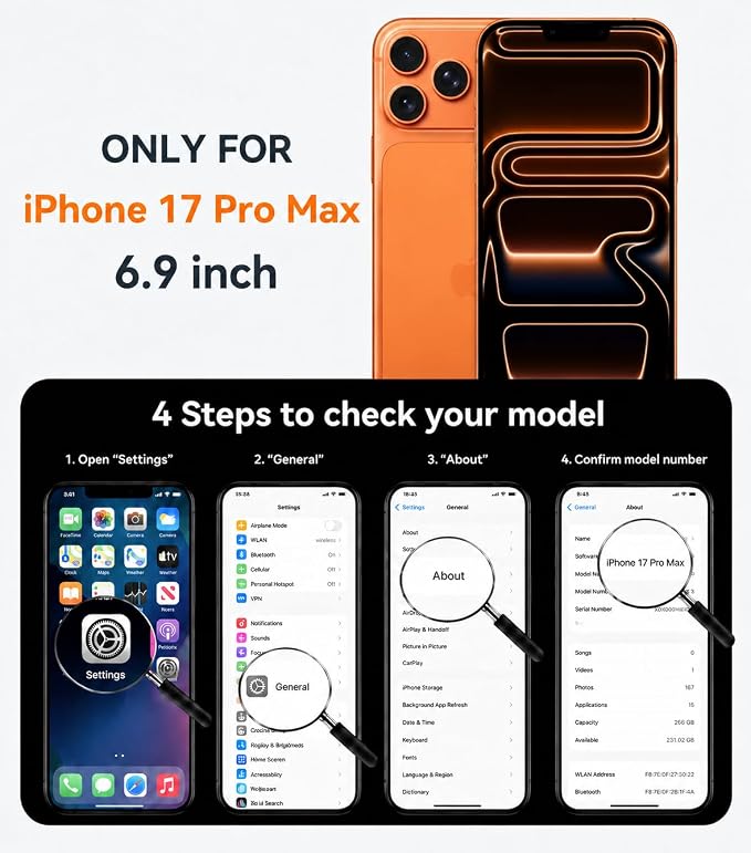 Magnetic Design for iPhone 16 CaseCompatible with MagSafe[Military Grade Drop Protection] Camera Lens Protector Cover Logo View Dust-Proof Matte Shockproof Protective CoverNavy Blue