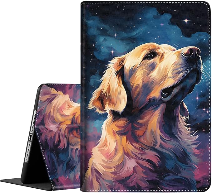 Case for iPad (A16) 11th Generation 11 Inch (2025) for iPad 10th Generation 10.9 Inch (2022) Slim Folding Stand Cover with Auto Wake/Sleep Watercolor Sea Turtle