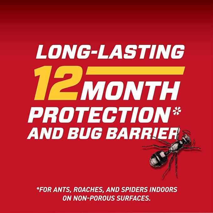 Ortho Home Defense Insect Killer for Indoor and Perimeter2 with Comfort Wand, Controls Ants, Roaches, Spiders and More, 1.33 gal