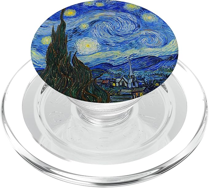 Van Gogh Starry Night Art Painters Designs for Artists PopSockets Adhesive PopGrip