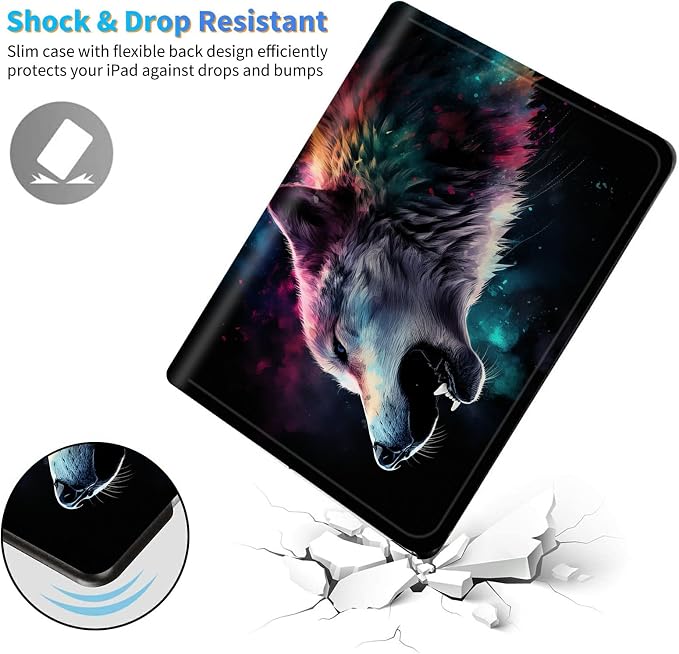 for Samsung Galaxy Tab E 9.6 Inch 2015 (SM-T560/T561/T565/T567) Kickstand Case PU Leather Multiple Viewing Angles Stand Smart Cover for Galaxy Tab E 2015 2 Roses
