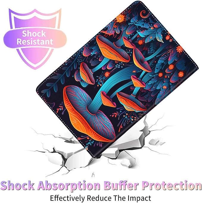 Case for New iPad (A16) 11th Generation 11 Inch 2025for iPad 10th Generation 2022 10.9 Inch Multi-Angle Stand Smart Cover Shockproof with Auto Wake/Sleep Baby Dragon
