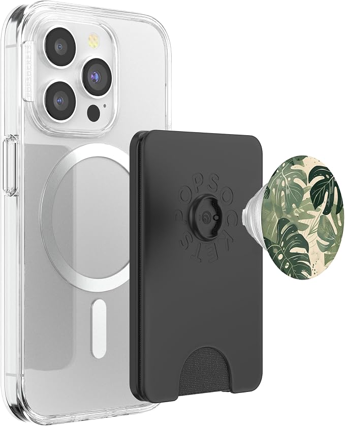 Monstera Leaf Botanical Tropical Plant PopSockets Adhesive PopGrip