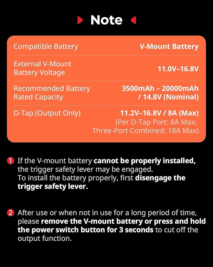 SMALLRIG V Mount Battery Plate with LCD Screen Protector, D-Tap & USB-C Supply, Compact Camera Video Rig for Mirrorless/DSLR, for NEEWER V Mount Battery PS099E