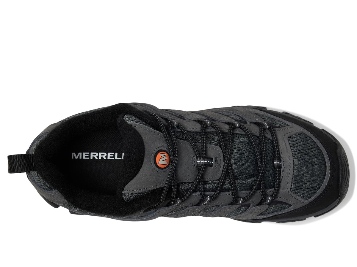 Merrell Mens Moab 3 Hiking Shoe, Granite V2, 8 Wide US