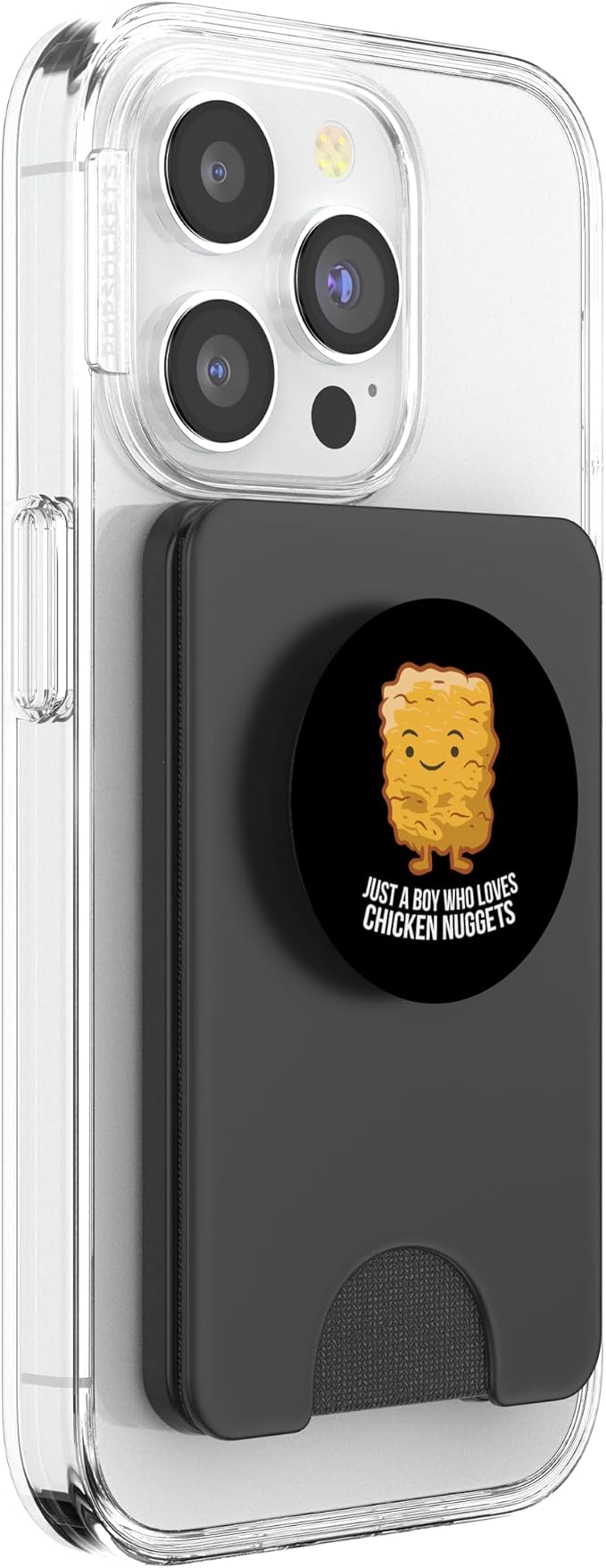Chicken Nuggets Son Just A Boy Who Loves Chicken Nuggets PopSockets Adhesive PopGrip