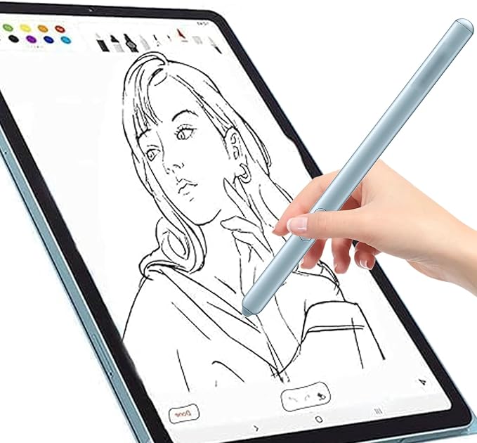 Galaxy Tab S6 Stylus Pen Replacement for Samsung Galaxy Tab S6Tab S6 Pen Replacement for Galaxy S6 Stylus Touch S Pen with Nibs +Card Needle(Cloud Blue)