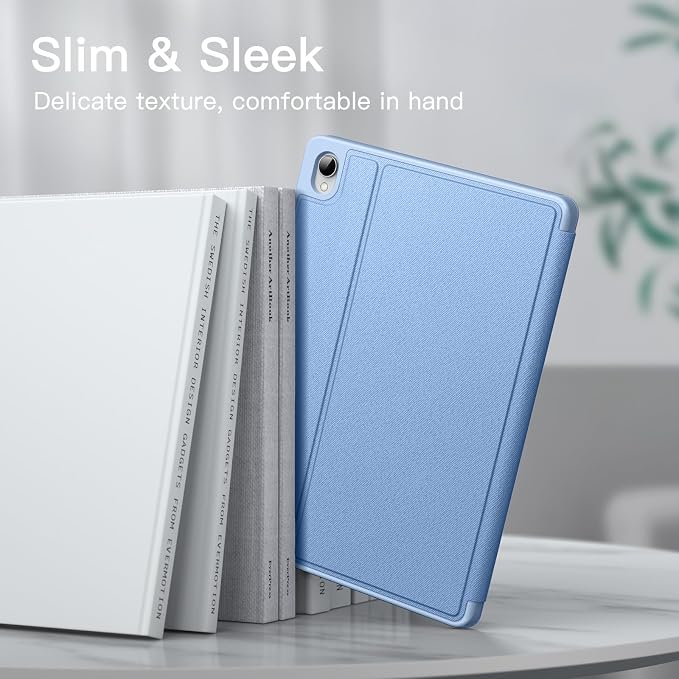 JETech Folio Case for Samsung Galaxy Tab S11 Black | Multi-Angle Stand Cover S Pen Holder Slim Protective Cover Auto Wake/Sleep