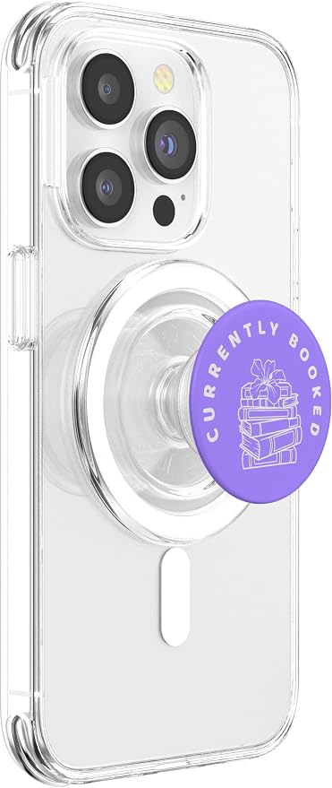PopSockets Bookish Phone Grip &amp Stand - Currently Booked PopSockets PopGrip for MagSafe