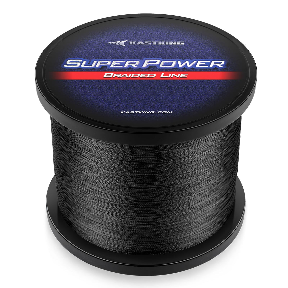 KastKing Superpower Braided Fishing Line, Black, 10LB, 500+47 Yds