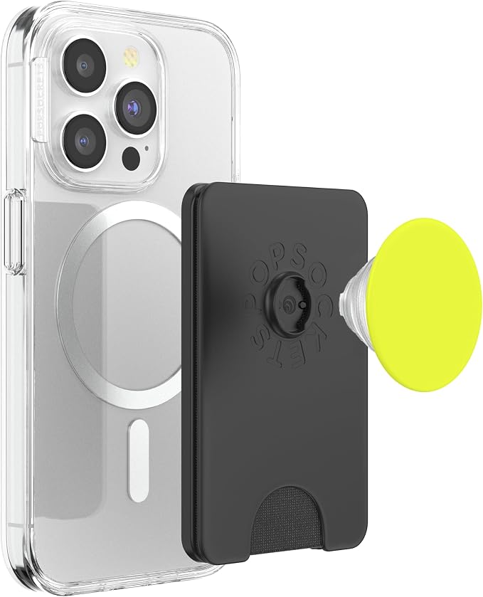 Bright Yellow Solid Color Phone Cute Accessory Light Yellow PopSockets Adhesive PopGrip