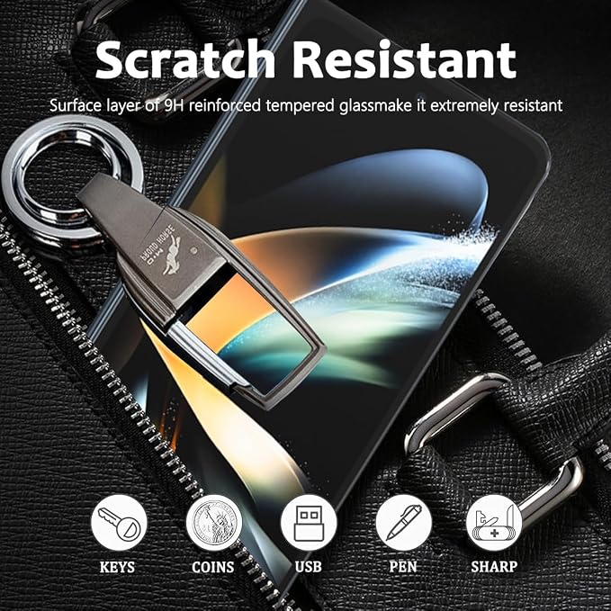 for iPhone 17 Pro Max Back Screen Protector Flexible Film Not Glass with Camera Lens Protector 2+2 Pack Self-Healing Anti Scratch HD Clear Soft TPU Protective Hydrogel Film