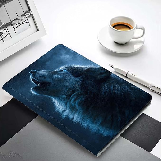 Case for iPad 9th/8th/7th Generation (2021/2020/2019) 10.2-inchSlim PU Leather Cover Adjustable Stand Auto Wake/SleepAurora Over Mountains