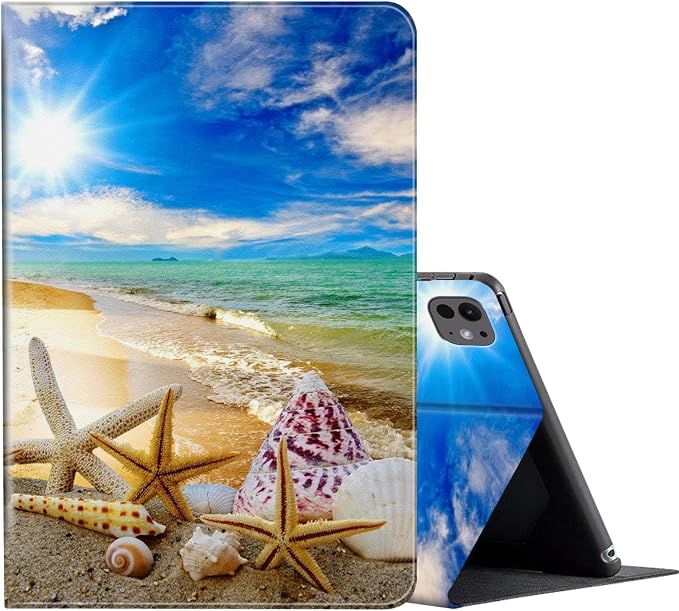 FUYOCWE for iPad Pro 13 Inch Case (M47th Generation2024 Model A2925A2926A3007)PU Leather Slim Folding Stand Case for iPad 13 7th GenAuto Sleep Wake Cover -A Dream Catcher Wolf