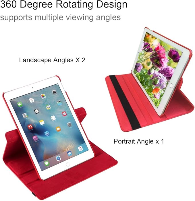 Case for iPad 10th Generation 10.9 Inch 2022 Released Model Number: A2696 A2757 A2777-360 Degree Rotating Protective Stand Cover with Auto Sleep/Wake (Animal)