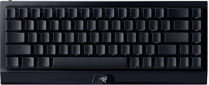 Razer BlackWidow V4 Mini HyperSpeed Wireless Hot Swappable 65% Gaming Keyboard: HyperSpeed Wireless & Bluetooth 5.0 - Orange Switches Tactile & Quiet - Phantom Pudding Keycap - 200 Hr Battery