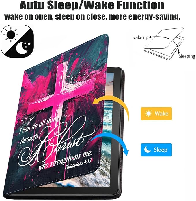 Case for Samsung Galaxy Tab S10 Plus 2024/ S9 Plus/ S9 FE Plus 5G 12.4 Inch 2023 Premium PU Leather Stand Folio Cover with Auto Sleep/Wake Abstract Colorful Dog