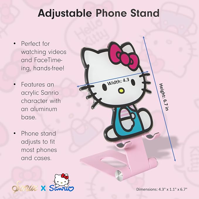 Sonix x Sanrio Character Phone Stand | Adjustable Cell Phone Holder Desk Stand Dock | Badtz Maru