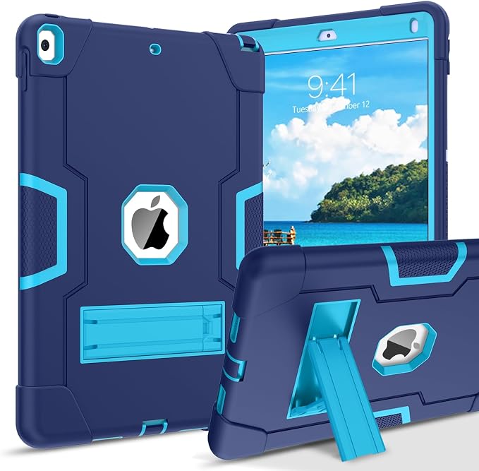 BENTOBEN for iPad Air 3 2019 Case iPad Pro 10.5 2017 Case 3 Layers Heavy Duty Rugged Shockproof Kickstand Sturdy Protective Tablet Cover for iPad Air 3rd Generation/iPad Pro 10.5 2017 Black