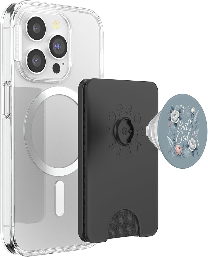Religious But God Mobile Cell Finger Holder Phone Stand Gift PopSockets Adhesive PopGrip
