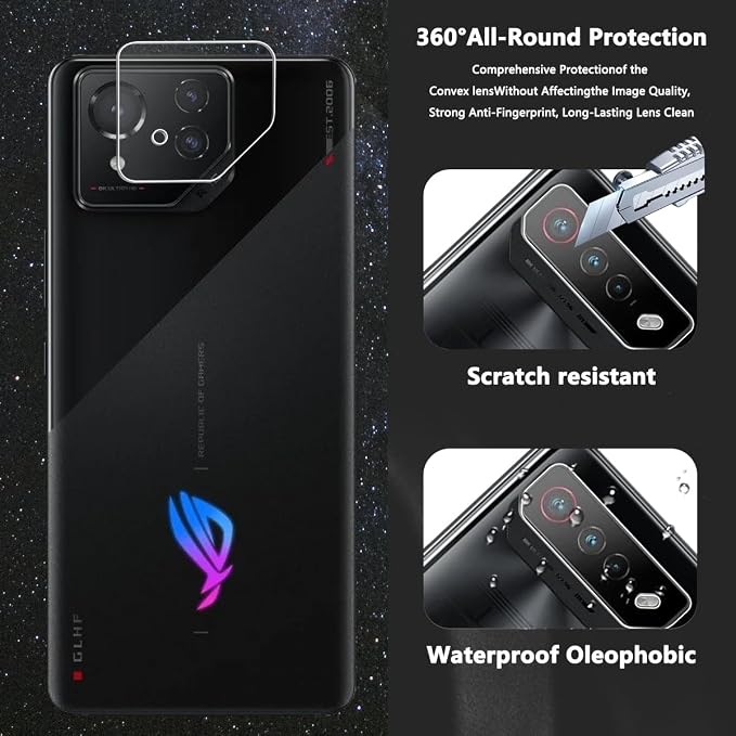 for iPhone 17 Pro Max Back Screen Protector Flexible Film Not Glass with Camera Lens Protector 2+2 Pack Self-Healing Anti Scratch HD Clear Soft TPU Protective Hydrogel Film